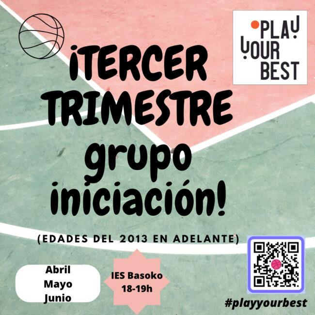 GRUPO INICIACIÓN TERCER TRIMESTRE